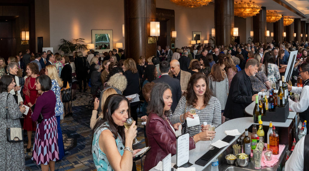 Philoptochos Children's Medical Fund Luncheon: guests mingling at the reception