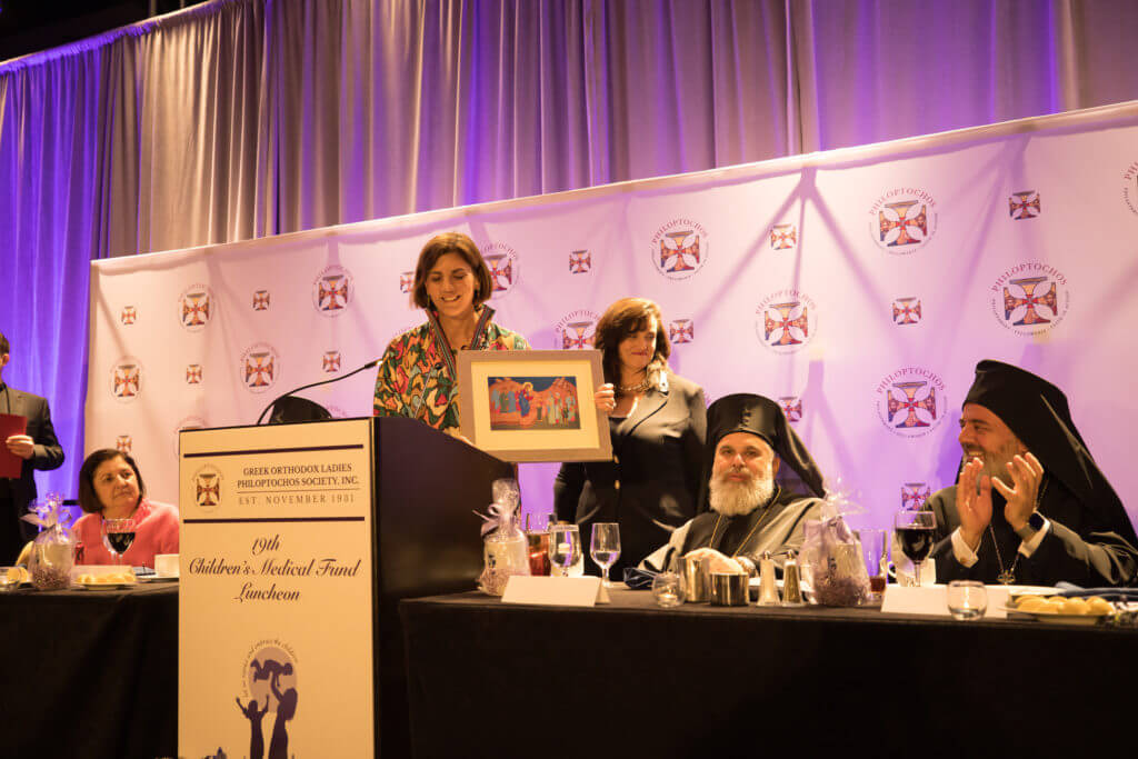 Philoptochos Children's Medical Fund Luncheon: head table speakers